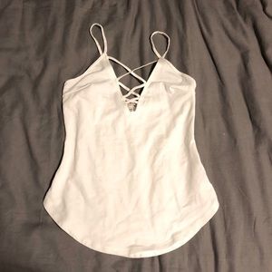Express plunging V-front cami size XS
